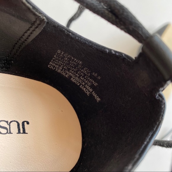 JustFab ‘Stefynie’ Lace Up Flats - Picture 5 of 5